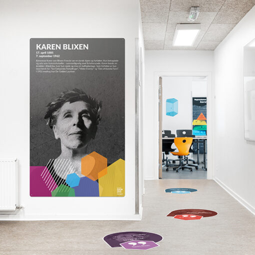 Design med Karen blixen mockup