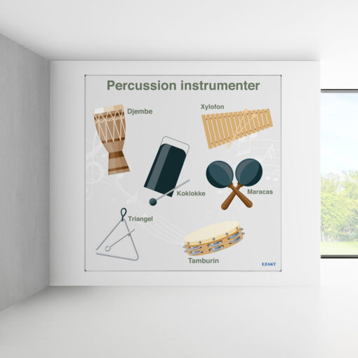 Design med percussion instrumenter