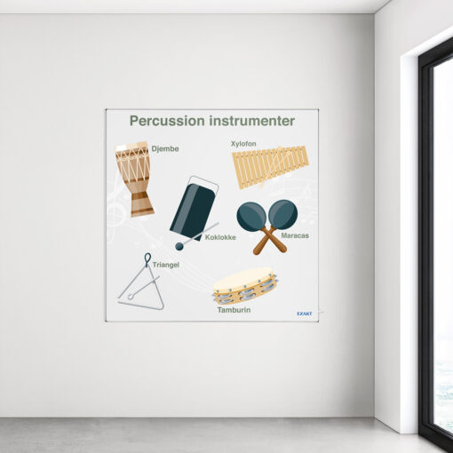 Design med percussion instrumenter