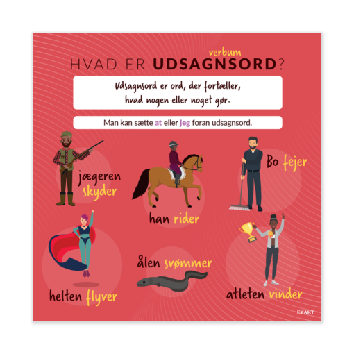 Design med udsagnsord til indskoling